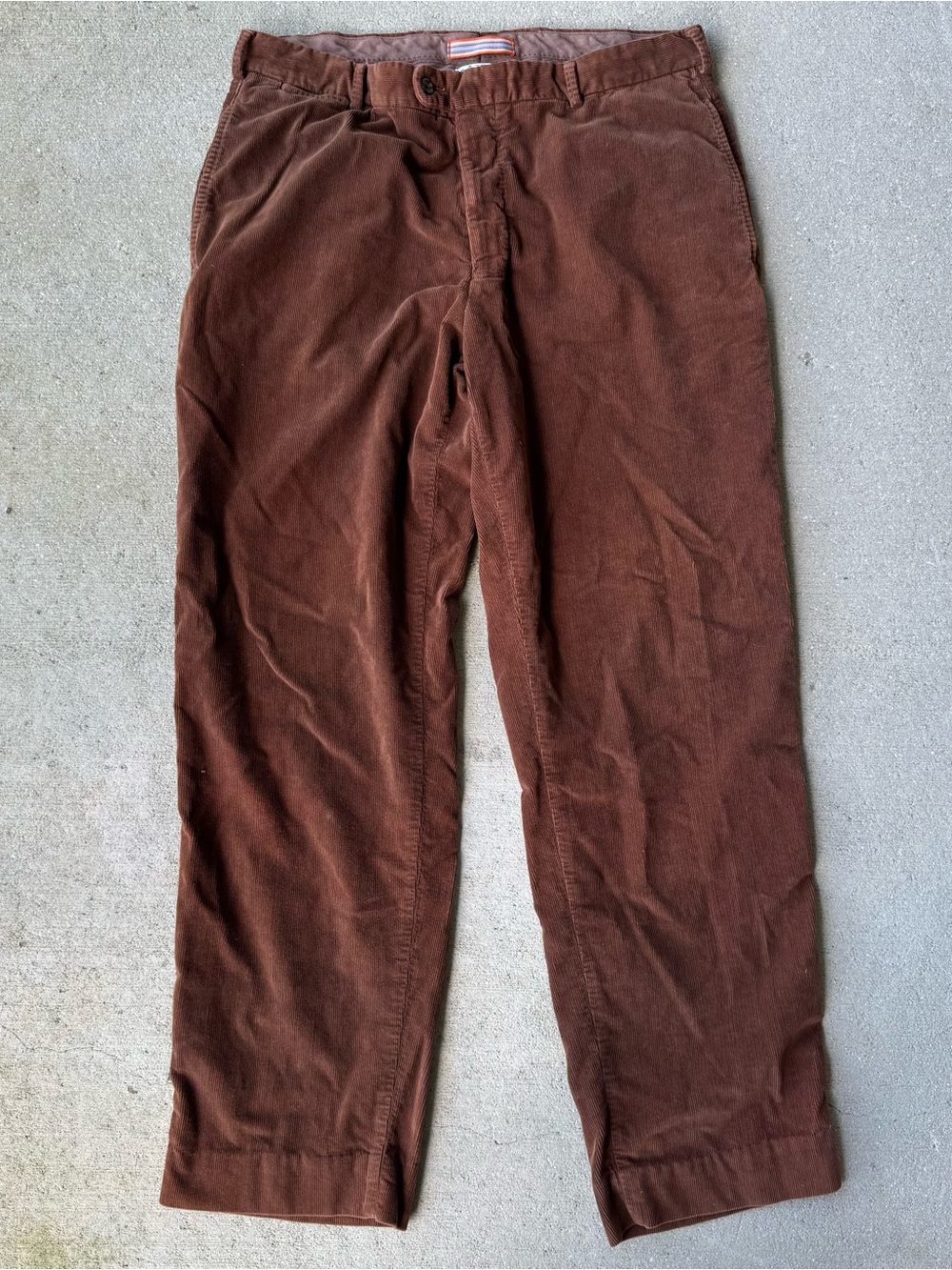 Peter Millar Men's Brown Corduroy Pants